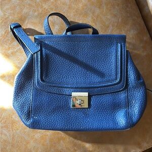 Kate Spade Textured Blue Backpack